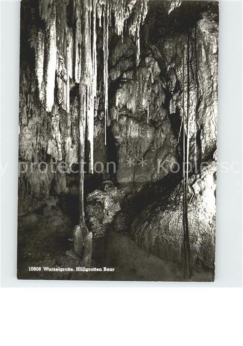 Hoehlen Caves Grottes Wurzelgrotte Höllgrotten Baar