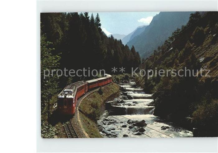 Bergbahn Brig-Visp-Zermatt-Bahn Brunegghorn