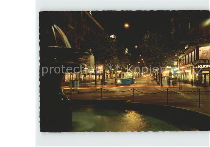 Strassenbahn Zuerich Bahnhofstrasse