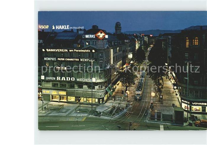 Strassenbahn Zuerich Bahnhofstrasse