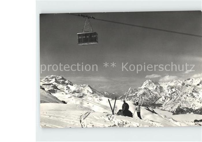 Seilbahn Corvatsch 1. Sektion