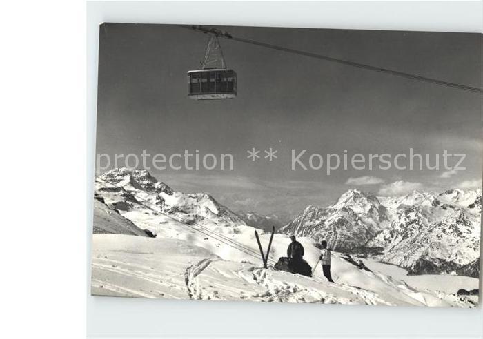 Seilbahn Corvatsch 1. Sektion