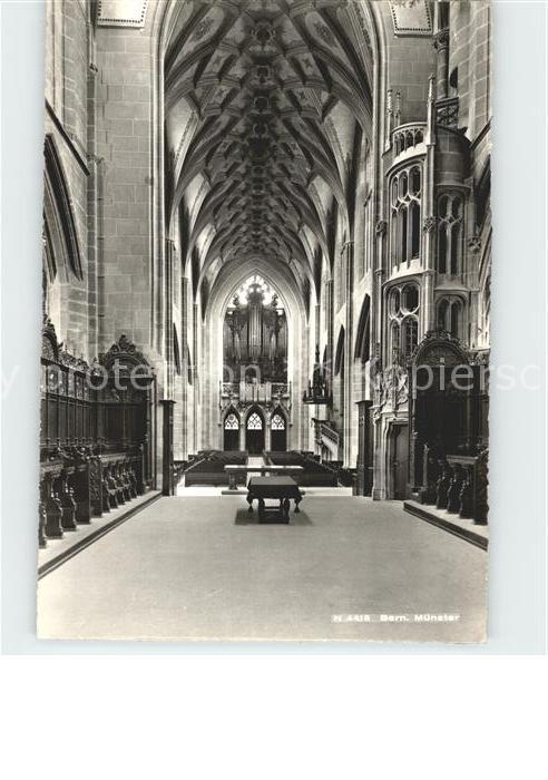 Kirchenorgel Bern Muenster