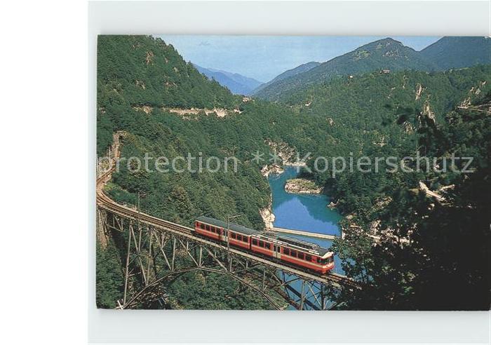 Eisenbahn Centovalli Lago di Palagnedra