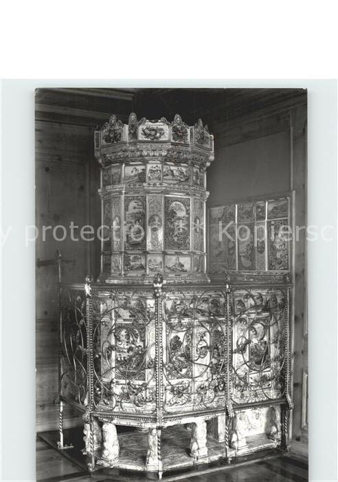 Kachelofen Maienfeld GR Rathaus