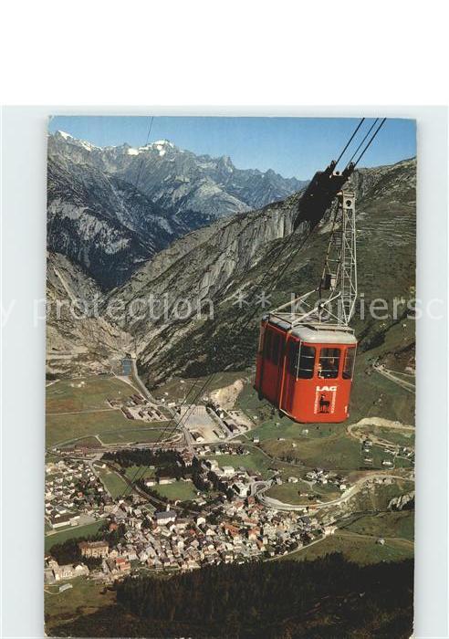 Seilbahn Gemsstock Andermatt Gotthardpass Schöll
