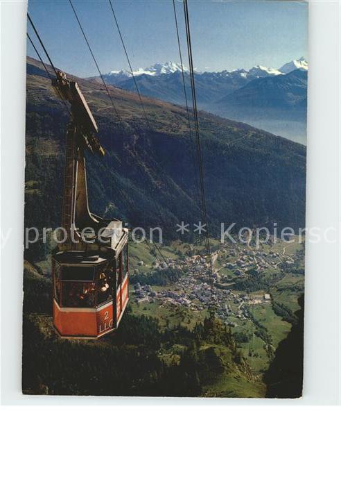 Seilbahn Leukerbad-Gemmi Mischabel Weisshorn