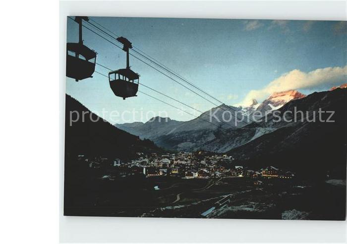 Seilbahn Saas-Fee Rothorn Fletschhorn Laquinhorn