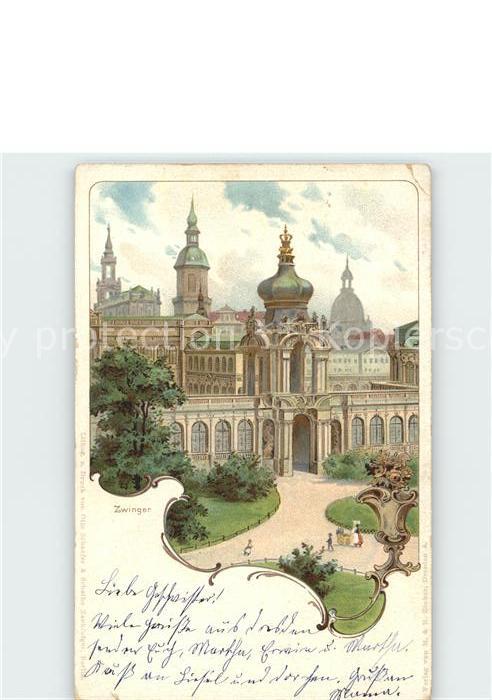 DRESDEN Elbe Zwinger