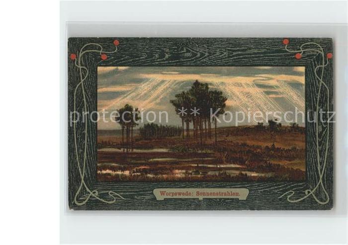 Worpswede Sonnenstrahlen