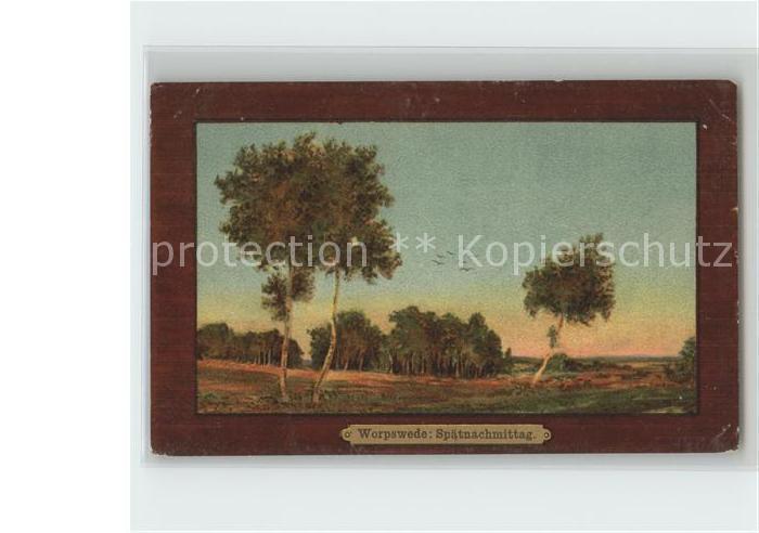 Worpswede Spaetnachmittag