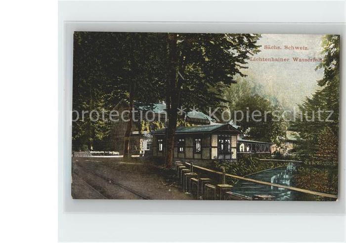 Lichtenhain Sebnitz Lichtenhainer Wasserfall