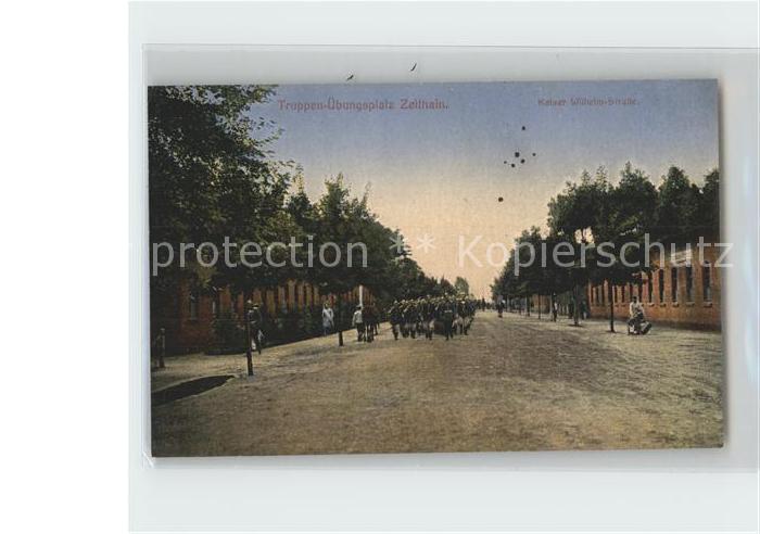 Zeithain Truppenuebungsplatz Kaiser Wilhelm- Strasse