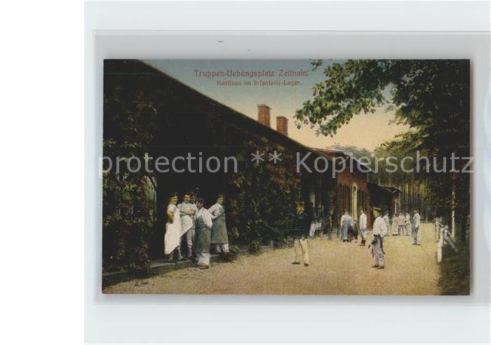 Zeithain Truppenuebungsplatz Kantinen Infanterie- Lager