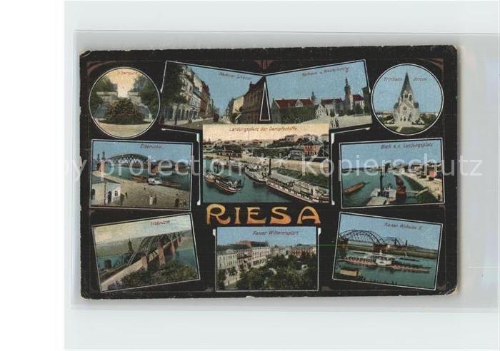 Riesa Sachsen Klosterkirche Landungsplatz Albertpark