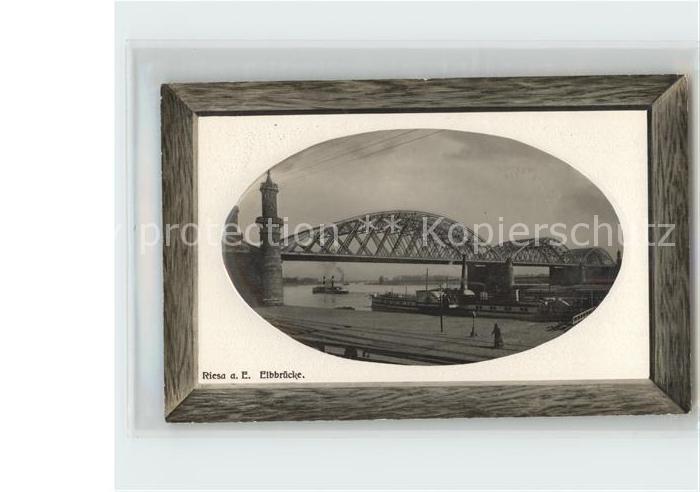 Riesa Sachsen Elbbruecke