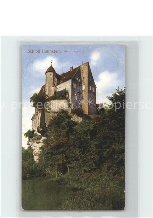 Hohnstein Saechsische Schweiz Schloss