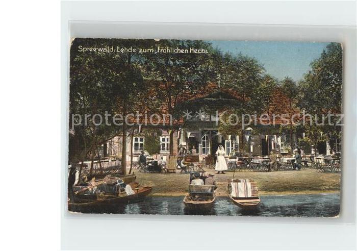 Lehde Gasthaus zum Froehlichen Hecht