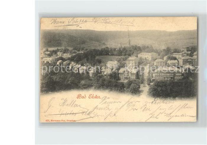 Bad Elster Stadtansicht