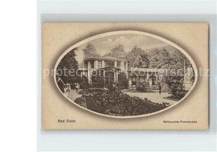 Bad Elster Salzquelle- Promenade