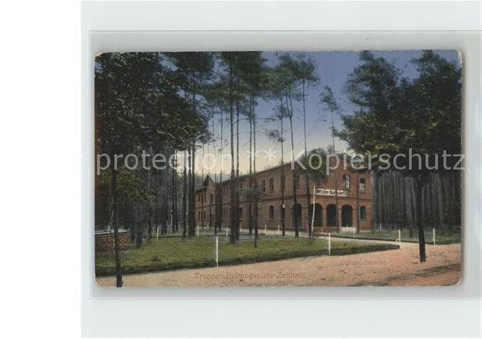 Zeithain Truppenuebungsplatz Offiziers- Baracke 13