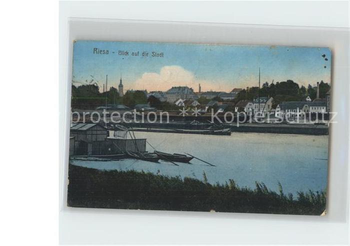 Riesa Sachsen Stadtansicht