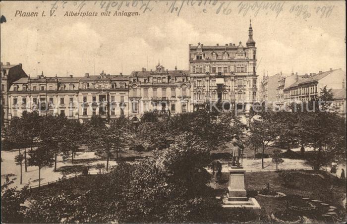 Plauen Vogtland Albertplatz Anlagen