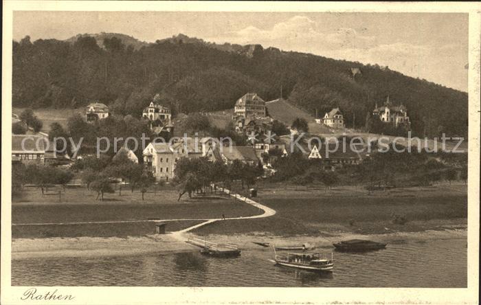 Rathen Saechsische Schweiz Schiff