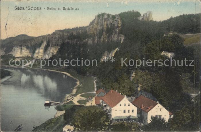 Rathen Saechsische Schweiz Basteifelsen