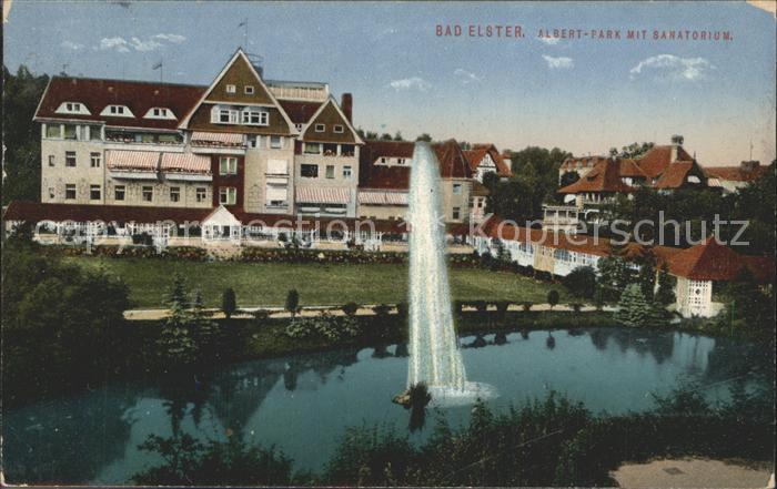 Bad Elster Albert- Park Sanatorium