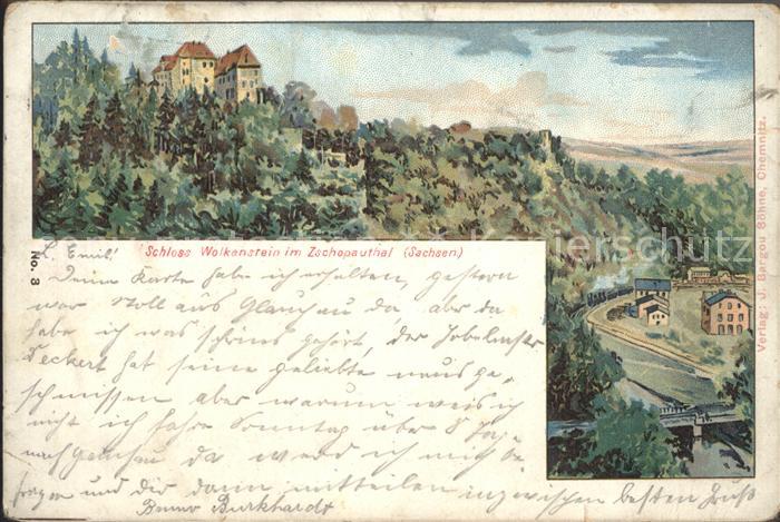 Zschopautal Schloss Wolkenstein