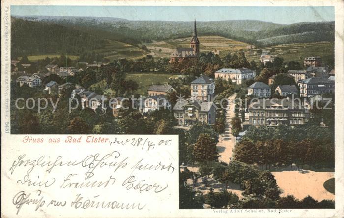 Bad Elster Stadtansicht