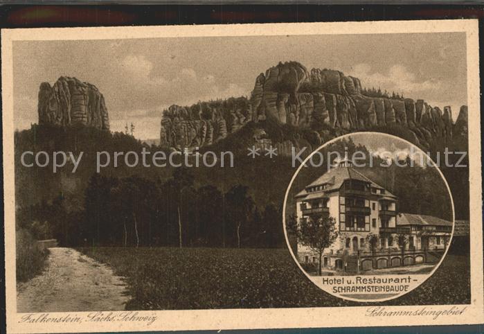 Bad Schandau Falkenstein Hotel Restaurant Schrammsteinbaude