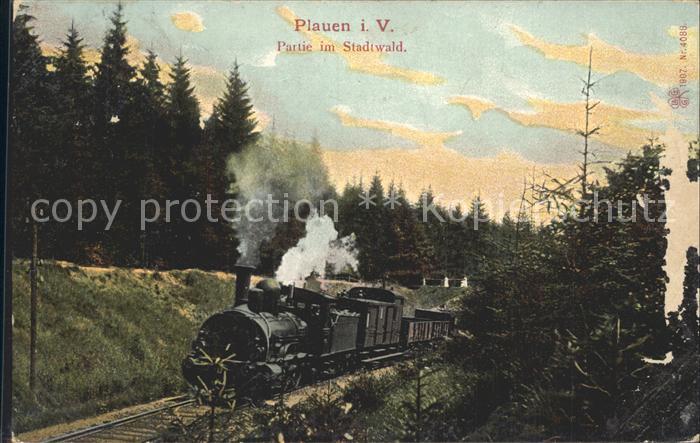 Plauen Vogtland Stadtwald Eisenbahn