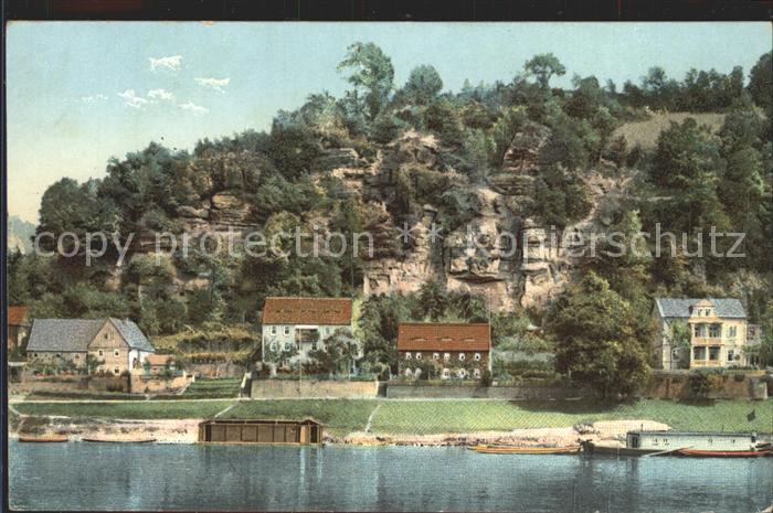 Rathen Saechsische Schweiz Elbe