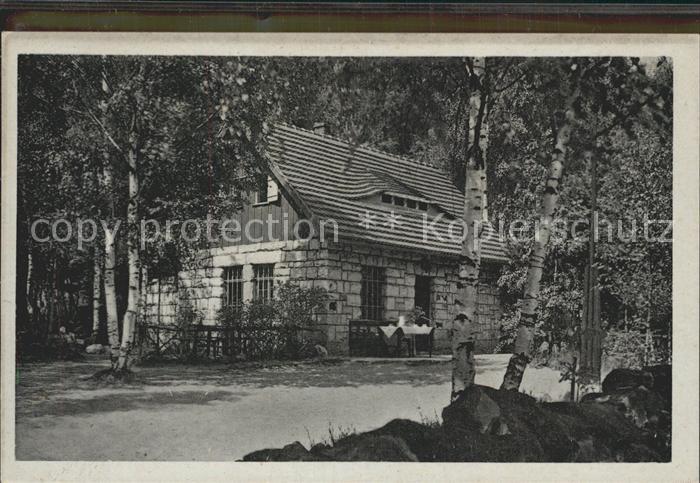 Rathen Saechsische Schweiz Jahn- Huette