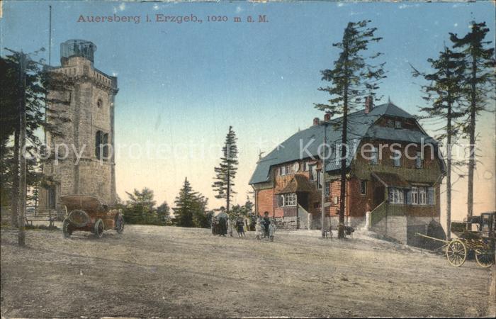 Auersberg Wildenthal Berghotel Aussichtsturm