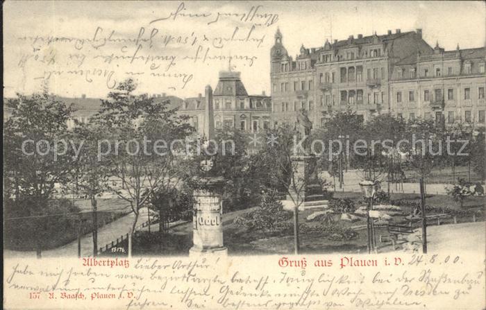 Plauen Vogtland Albertplatz