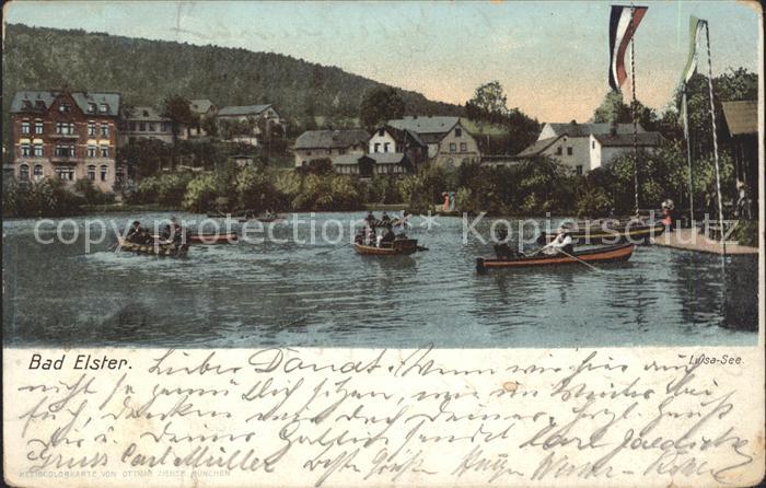 Bad Elster Partie am Luisa See
