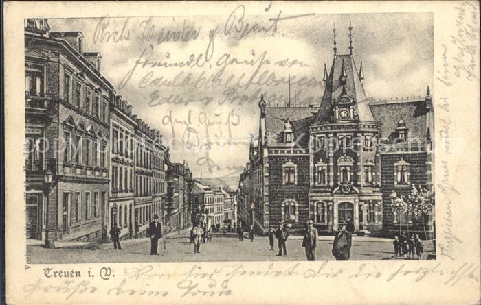 Treuen Strassenpartie