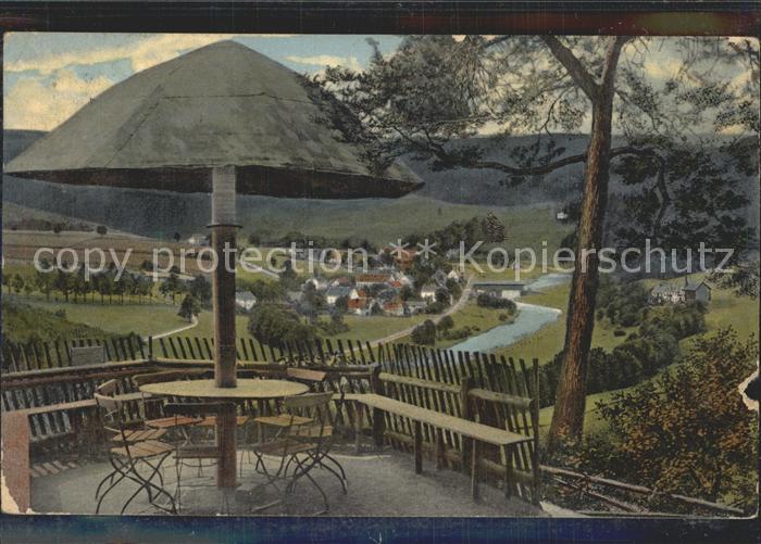 Hennersdorf Augustusburg Blick vom Kunnerstein