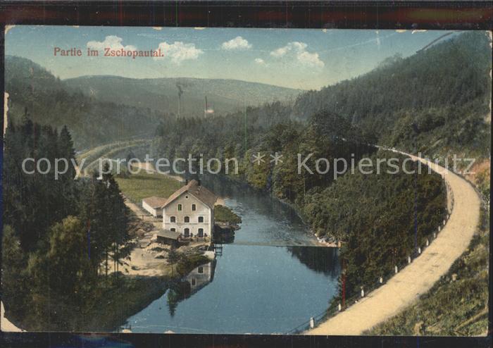 Zschopau Partie im Zschopautal