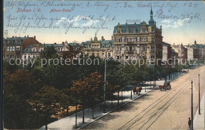 Plauen Vogtland Albert Platz