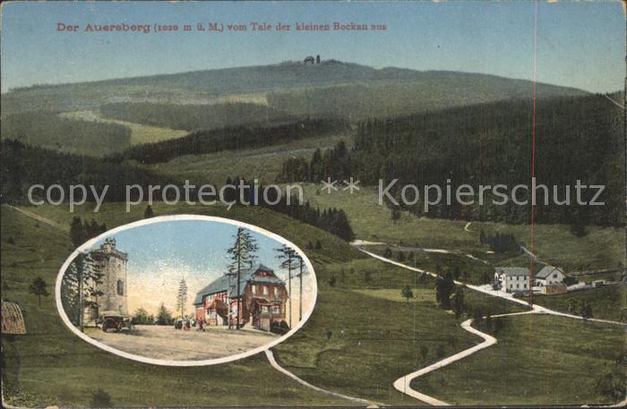 Auersberg Wildenthal Panorama Unterkunftshaus Aussichtsturm