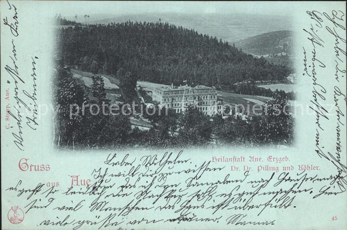 Aue Erzgebirge Heilanstalt Dr Pilling und Koehler
