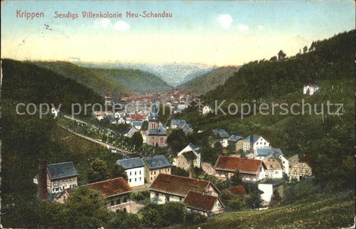 Krippen Bad Schandau Sendigs Villenkolonie Neu Schandau
