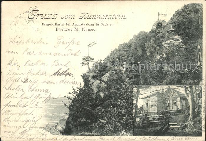 Bastei Saechsische Schweiz Kunnerstein Gasthof