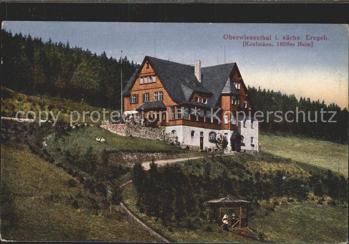 Oberwiesenthal Erzgebirge Kaufmaennsches 1858er Heim