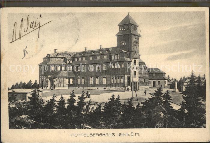 Oberwiesenthal Erzgebirge Unterkunftshaus