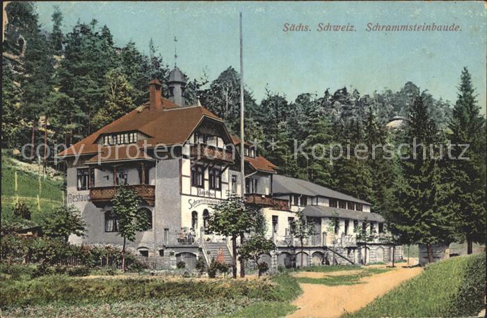 Saechsische Schweiz Schrammsteinbaude